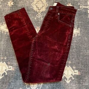 Free People Velvet Jeans